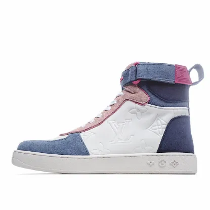 Picture of LOUIS VUITTON SQUAD SNEAKER HIGH HIGH-TOP SNEAKERS