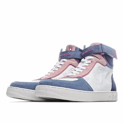 Picture of LOUIS VUITTON SQUAD SNEAKER HIGH HIGH-TOP SNEAKERS