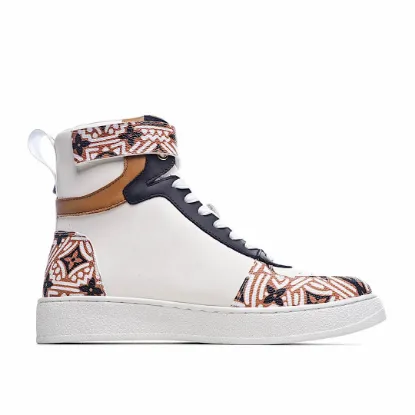 Picture of LOUIS VUITTON SQUAD SNEAKER HIGH HIGH-TOP SNEAKERS