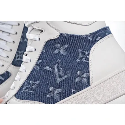 Picture of LOUIS VUITTON SQUAD SNEAKER HIGH HIGH-TOP SNEAKERS