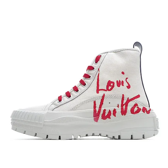 Picture of LOUIS VUITTON SQUAD SNEAKER HIGH HIGH-TOP SNEAKERS