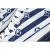 Picture of LOUIS VUITTON STELLAR SNEAKER BOOT CASUAL WHITE BOARD SHOES PINK/BLUE