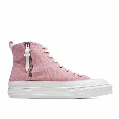 Picture of LOUIS VUITTON STELLAR SNEAKER BOOT CASUAL WHITE BOARD SHOES PINK/BLUE