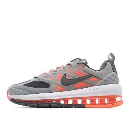 Picture of NIKE AIR MAX GENOME 'LIGHT SMOKE GREY BRIGHT MANGO'