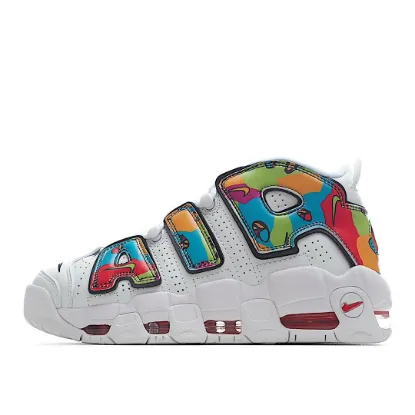 Picture of NIKE AIR MORE UPTEMPO GS 'PEACE, LOVE, BASKETBALL'