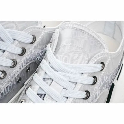 Picture of Dior B23 Oblique Slip-on Low Top Sneakers Sheer Print Sneakers