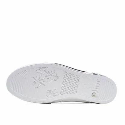 Picture of Dior B23 Oblique Slip-on Low Top Sneakers Sheer Print Sneakers