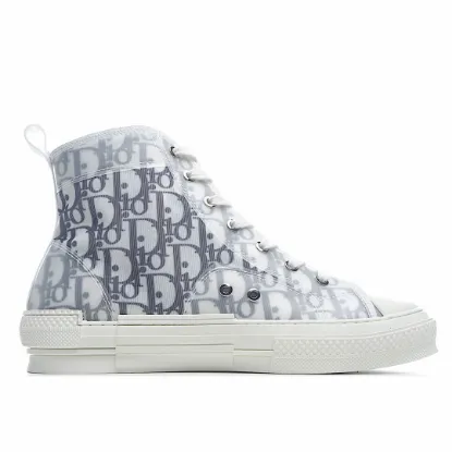 Picture of Dior B23 Oblique Slip-on Low Top Sneakers Sheer Print Sneakers