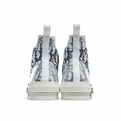 Picture of Dior B23 Oblique Slip-on Low Top Sneakers Sheer Print Sneakers