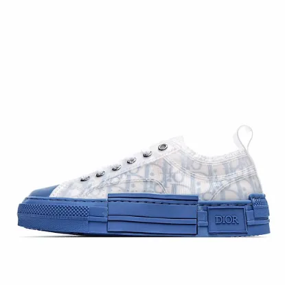 Picture of Dior B23 Oblique Slip-on Low Top Sneakers Sheer Print Sneakers