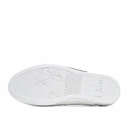 Picture of Dior B23 Oblique Slip-on Low Top Sneakers Sheer Print Sneakers