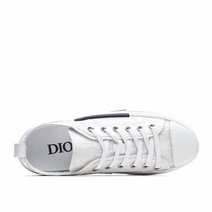 Picture of Dior B23 Oblique Slip-on Low Top Sneakers Sheer Print Sneakers