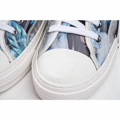 Picture of Dior B23 Oblique Slip-on Low Top Sneakers Sheer Print Sneakers