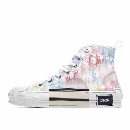 Picture of Dior B23 Oblique Slip-on Low Top Sneakers Sheer Print Sneakers