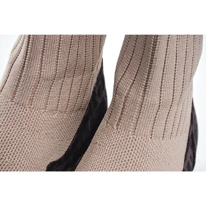 Picture of Fendi Knitted Stretch Martin Boots