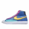 Picture of NIKE BLAZER MID GS 'AURORA PURPLE ORANGE'