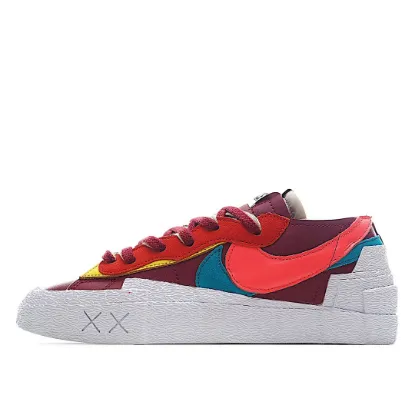 Picture of NIKE KAWS X SACAI X BLAZER LOW 'TEAM RED'