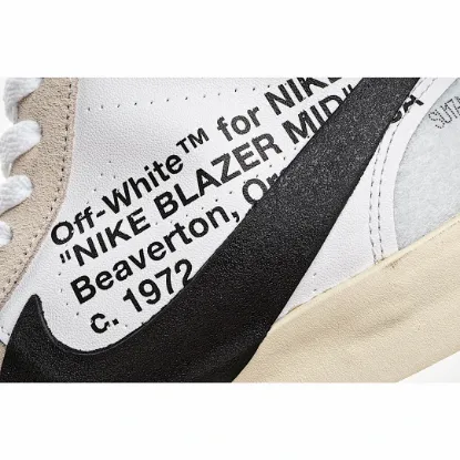 Picture of NIKE OFF-WHITE X BLAZER MID 'THE TEN'