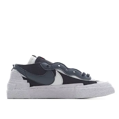 Picture of NIKE SACAI X BLAZER LOW 'IRON GREY'