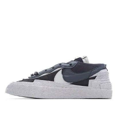 Picture of NIKE SACAI X BLAZER LOW 'IRON GREY'