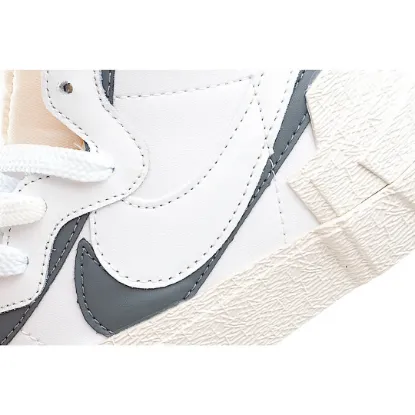 Picture of NIKE SACAI X BLAZER MID 'WHITE GREY'