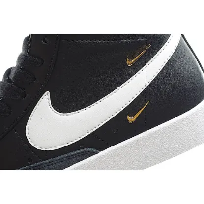 Picture of NIKE WMNS BLAZER MID '77 SE 'SISTERHOOD - BLACK METALLIC GOLD'