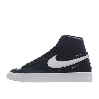 Picture of NIKE WMNS BLAZER MID '77 SE 'SISTERHOOD - BLACK METALLIC GOLD'