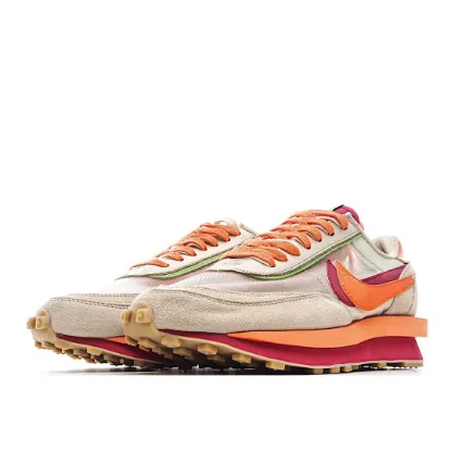 Picture of NIKE SACAI X CLOT X LDWAFFLE 'NET ORANGE BLAZE'