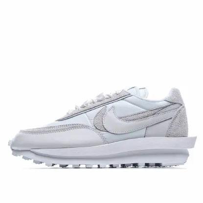 Picture of NIKE SACAI X LDWAFFLE 'WHITE NYLON'