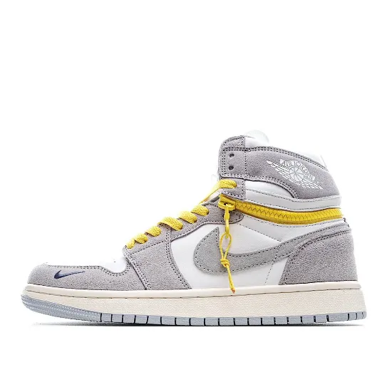 Picture of Air Jordan 1 High Switch 'Light Smoke Grey'