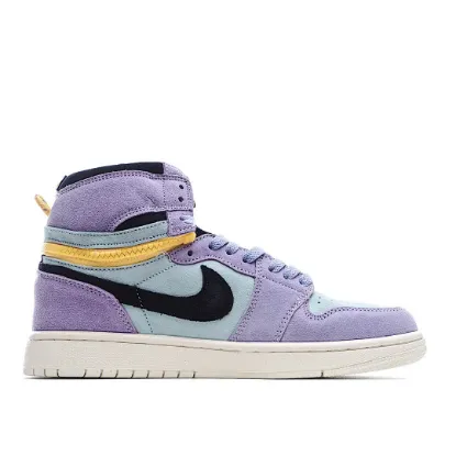 Picture of Air Jordan 1 High Switch 'Purple Pulse'