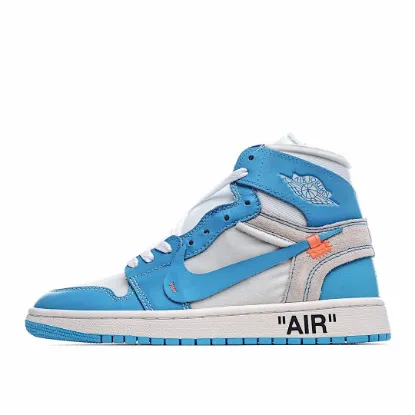 Picture of Air Jordan 1 Retro High OFF-WHITE University Blue UNC THE THE OW