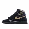 Picture of Air Jordan 1 Retro High OG 'Black Metallic Gold'