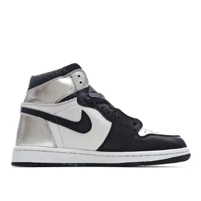 Picture of Wmns Air Jordan 1 Retro High OG 'Silver Toe'