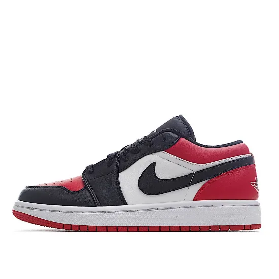 Picture of Air Jordan 1 Low GS 'Bred Toe'