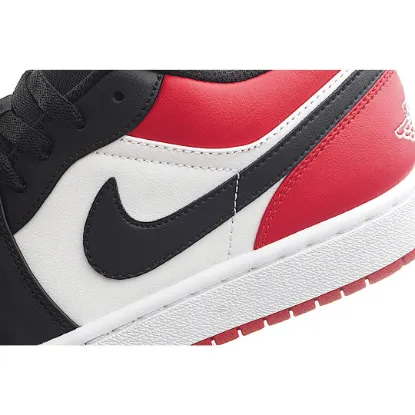 Picture of Air Jordan 1 Low GS 'Bred Toe'