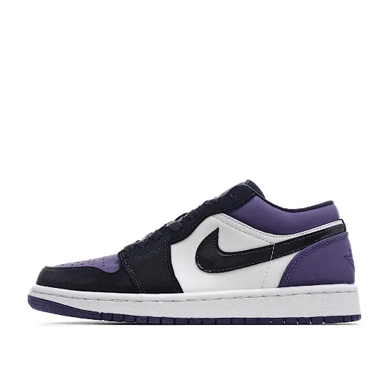 Picture of Air Jordan 1 Low 'Court Purple'