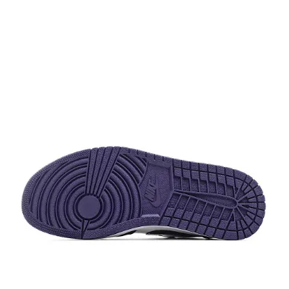 Picture of Air Jordan 1 Low 'Court Purple'