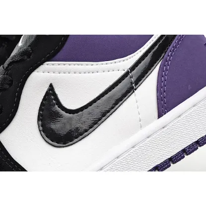 Picture of Air Jordan 1 Low 'Court Purple'