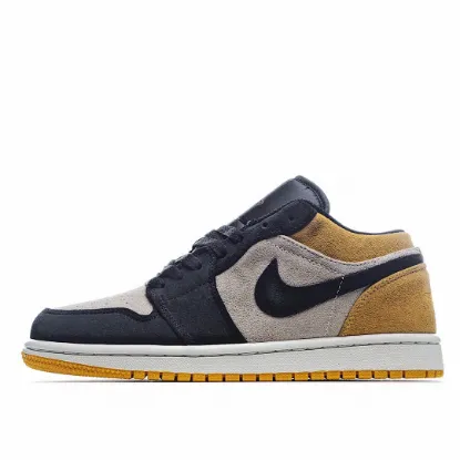 Picture of Air Jordan 1 Low 'University Gold'