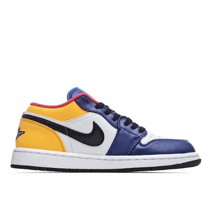 Picture of Air Jordan 1 Low 'White Deep Royal Blue'