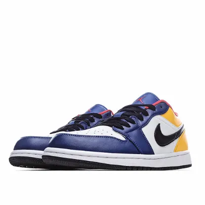 Picture of Air Jordan 1 Low 'White Deep Royal Blue'