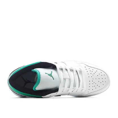 Picture of Air Jordan 1 Low 'White Lucky Green'