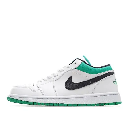 Picture of Air Jordan 1 Low 'White Lucky Green'