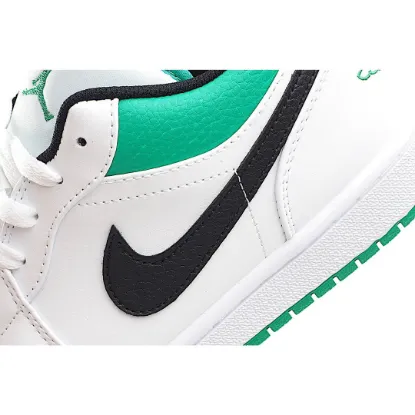 Picture of Air Jordan 1 Low 'White Lucky Green'