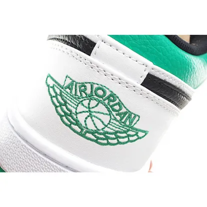 Picture of Air Jordan 1 Low 'White Lucky Green'