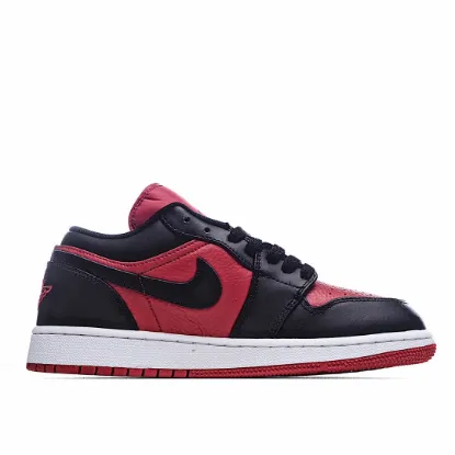 Picture of Air Jordan 1 Low BG 'Gym Red Black'