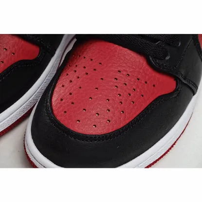 Picture of Air Jordan 1 Low BG 'Gym Red Black'