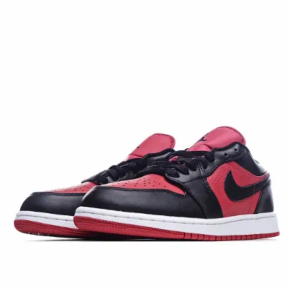 Picture of Air Jordan 1 Low BG 'Gym Red Black'