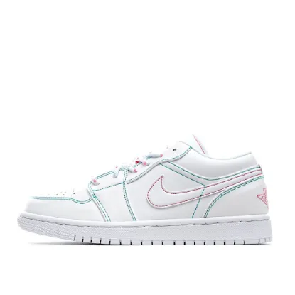 Picture of Air Jordan 1 Low GS 'Aurora Green'